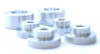 SPL Parts 95-98 Nissan 240SX (S14) / 89-02 Nissan Skyline (R32/R33/R34) Solid Diff Mount Bushings - SPL SDB S14