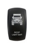 Spod JK Roof Light Bar Rocker Switch - VVPZCJK-512R