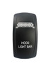 Spod Hood Light Bar Rocker Switch - VVPZCS6-HLB