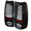 Spyder Chevy Silverado 1500 99-02 (Not Fit Stepside) LED Tail Lights Blk ALT-YD-CS99-LED-BK - 5002044