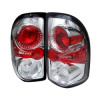 Spyder Dodge Dakota 97-04 Euro Style Tail Lights Chrome ALT-YD-DDAK97-C - 5002334
