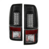 Spyder Ford Super Duty 08-15 LED Tail Lights Black ALT-YD-FS07-LED-BK - 5003898