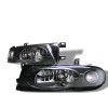 Spyder Nissan Altima 93-97 Crystal Headlights Black HD-YD-NA93-BK - 5012630