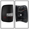 xTune Ford F150 Styleside 04-08 (Not Fit Heritage & SVT) LED Tail Lights Black ALT-ON-FF15004-LED-BK - 5012890