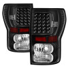 xTune Toyota Tundra 07-13 LED Tail Lights Black ALT-ON-TTU07-LED-BK - 5013200