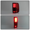 xTune Ford F150 Styleside 04-08 LED Tail Lights Red Clear ALT-ON-FF15004-LED-RC - 5034069