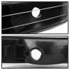 xTune Chevy Silverado 99-02 Amber Reflector Bumper Lights Black CBL-JH-CS99-AM-BK - 5064271