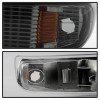 xTune Chevy Silverado 99-02 Amber Reflector Bumper Lights Smoke CBL-JH-CS99-AM-SM - 5064288