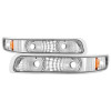 xTune Chevy Silverado 99-02 / Chevy Suburban/Tahoe 00-06 Amber Bumper Lights Euro CBL-JH-CS99-AM-E - 5064295