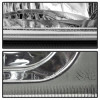 xTune Chevy Silverado 2500HD 03-06 Crystal Headlights w/ Bumper Lights Chrome HD-JH-CSIL03-AM-C-SET - 5064912