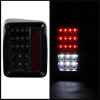 Spyder Jeep Wrangler 07-15 LED Tail Lights Black ALT-YD-JWA07-LED-BK - 5070395