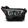 AlphaRex 23-24 Toyota Tacoma LUXX-Series LED Proj Headlights Blk w/Actv Light & Seq. Sig + DRL - 880335 User 3