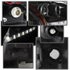 Spyder Lexus RX330 2004-2006 Projector Headlights Halogen Model- DRL LED Blk PRO-YD-LRX35004-DRL-BK - 5076779