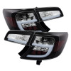 Spyder Toyota Camry 12-14 Light Bar LED Tail Lights Black ALT-YD-TC12-LBLED-BK - 5079411