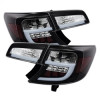 Spyder Toyota Camry 12-14 Light Bar LED Tail Lights Black ALT-YD-TC12-LBLED-BK - 5079411