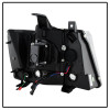 Spyder 07-14 Chevy Suburban/1500/2500/Tahoe V2 Projector Headlights Blk PRO-YD-CSUB07V2-DRL-BK - 5082565