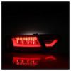 Spyder 08-12 Audi A5 LED Tail Lights - Red Clear ALT-YD-AA508V2-LED-RC - 5083258