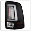 Spyder 09-16 Dodge Ram 1500 Light Bar LED Tail Lights - Black ALT-YD-DRAM09V2-LED-BK - 5084026