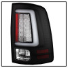 Spyder 09-16 Dodge Ram 1500 Light Bar LED Tail Lights - Black ALT-YD-DRAM09V2-LED-BK - 5084026