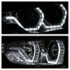 Spyder 12-14 BMW F30 3 Series 4DR Projector Headlights - LED DRL - Smoke (PRO-YD-BMWF3012-DRL-SM) - 5084361