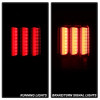 Spyder 07-16 Jeep Wrangler Version 2 Light Bar LED Tail Lights - Red Clear (ALT-YD-JWA07V2-LBLED-RC) - 5084798