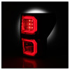 Spyder 07-13 Toyota Tundra V2 Light Bar LED Tail Lights - Red Clear ALT-YD-TTU07V2-LB-RC - 5085450
