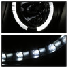 Spyder Chevy Suburban 1500 07-14 Projector Headlights LED Halo LED All Black PRO-YD-CSUB07-HL-BKV2 - 5085979