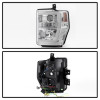 Spyder 08-10 Ford F-250 Ver 2 Proj Headlight - Switch Back Light Bar - Chrome - PRO-YD-FS08V2-SBLB-C - 5086211
