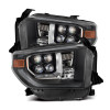 AlphaRex 14-21 Toyota Tundra NOVA-Series LED Proj Headlights Blk w/Actv Light & Seq. Sig + DRL - 880833 Photo - Primary