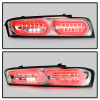 Spyder Chevy Camaro 16-18 Halogen LED Tail Lights Chrome ALT-YD-CCAM16HAL-SEQ-C - 5087225