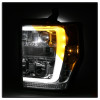Spyder Ford F-250/350/450 08-10 V2 High-Power LED Headlights-Switch Back-Chrome PRO-YD-FS08PL-SBLB-C - 5087744