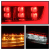 Spyder 08-11 Subaru Impreza WRX 4DR LED Tail Lights - Red Clear ALT-YD-SI084D-LED-RC - 5087973