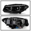 Spyder BMW 5 Series F10 11-13 Xenon/HID AFS Projector Headlights - Black PRO-YD-BMWF10HIDAFS-SEQ-BK - 5088208