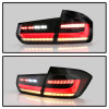Spyder BMW 3 Series F30 2012-2018 Full LED Tail Lights (ALT-YD-BMWF3012-SEQ-BK) Black (WONT FIT X3) - 5088307