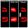 Spyder Dodge RAM 1500 19-21 Factory LED Model LED Tail Lights - Red Clear ALT-YD-DR19LED-SEQ-BK - 5088505