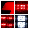 Spyder 21-23 Ford F150 (Factory Halogen) Light Bar LED Tail Lights - Black (ALT-YD-FF15021HAL-BK) - 5088772