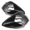 xTune Mitsubishi Eclipse 00-05 Crystal Headlights Black HD-JH-ME00-BK - 9023965