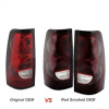 xTune Chevy Silverado 1500-2500-3500 03-06 OEM Style Tail Lights Red Smoked ALT-JH-CS03-OE-RSM - 9026355