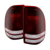xTune Dodge Dakota 1997-2004 OEM Style Tail Lights -Red Smoked ALT-JH-DDAK97-OE-RSM - 9028762