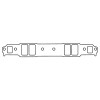 Cometic Chevy Gen1 Small Block V8 .018in AFM Intake Mani Gasket Set-1.282in x 2.175in Rectangle Port - C5528-018