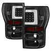 xTune 07-13 Toyota Tundra Light Bar LED Tail lights - Black (ALT-ON-TTU07V2-LBLED-BK) - 9038563
