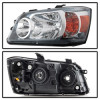 xTune Toyota Highlander 04-06 (Non Hybrid Models) OEM Style Headlights Chrome HD-JH-THIGH04-AM-C - 9039157