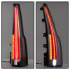 xTune GMC Yukon 15-17 LED Tail Lights (Escalade Style) - Black ALT-JH-GY15-2IN1LED-BK - 9039775