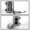 Spyder Dodge Ram 2013-2018 1500 Only Full LED Fog Lights W/Bracket and Universal Switch- Clear - 9045424