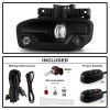 Spyder 19-22 Dodge Ram 2500/3500 Halogen Only OEM Style Fog Lights w/Universal Switch - 9051043
