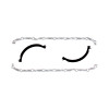 Cometic Chrysler 273/318/340 LA .060in Fiber Oil Pan Gasket Kit - C5627-060