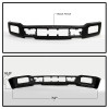 Spyder Ford F150 18-20 KING RANCH LIMITED w/Fog Lights Hole Front Bumper- Black (OEM JL3Z17757EAPTM) - 9948442