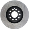 StopTech Power Slot 01-06 Audi Allroad / 05-09 A4 / 6/99-04 A6 / 99-02 S4 Left Front Slotted Rotor - 126.33096SL