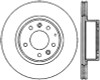 StopTech 93-95 Mazda RX-7 Cryo Slotted Front Left Sport Brake Rotor - 126.45051CSL