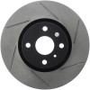 StopTech 16-18 Mazda Miata MX-5 Sport Slotted Front Left Rotor - 126.45090SL